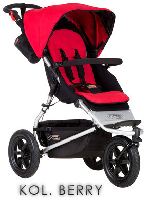 Mountain Buggy Urban Jungle CZERWONY