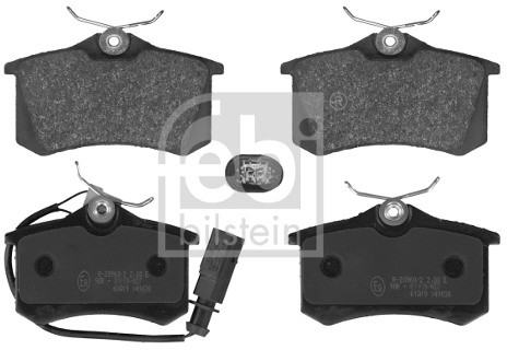 FEBI Zestaw klocków hamulcowych, hamulce tarczowe FEBI 16394