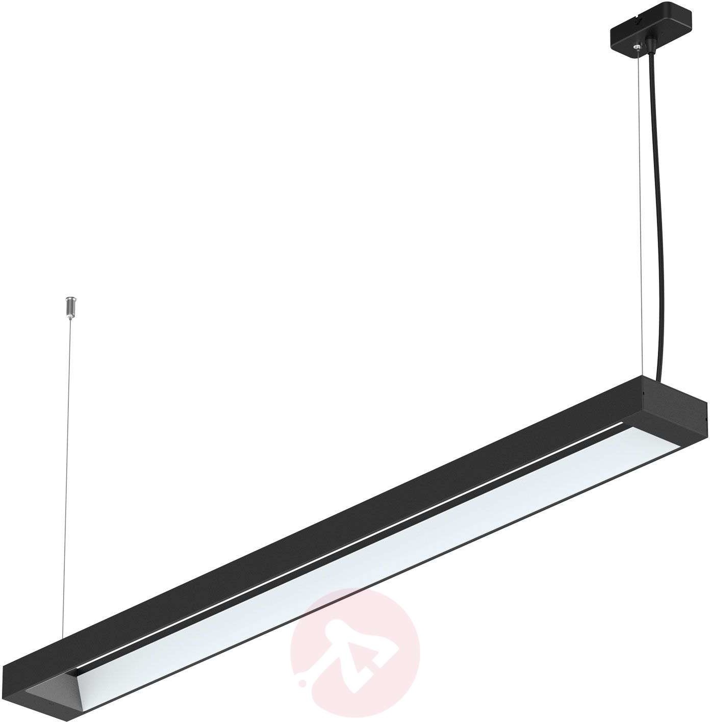 ARCCHIO Arcchio Cuna lampa wisząca LED, czarna, 122 cm