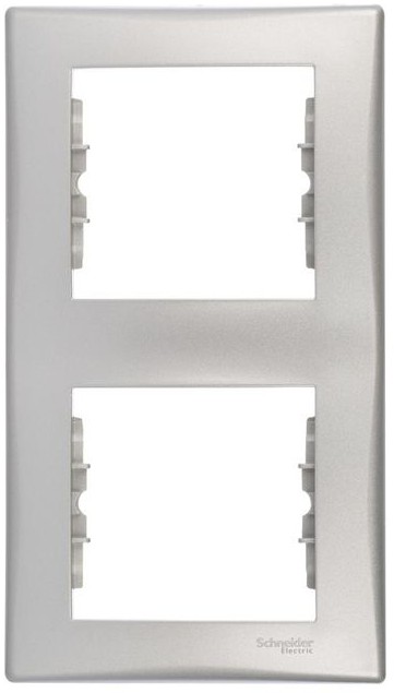 Schneider Electric Ramka podwójna SEDNA satyna