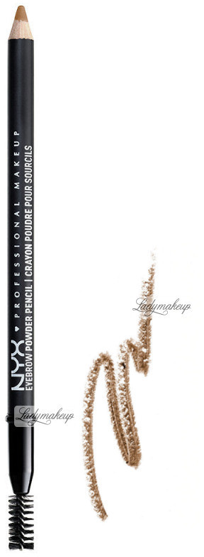 NYX professional makeup Professional Makeup - EYEBROW POWDER PENCIL - Kredka do brwi ze szczoteczką - CARAMEL
