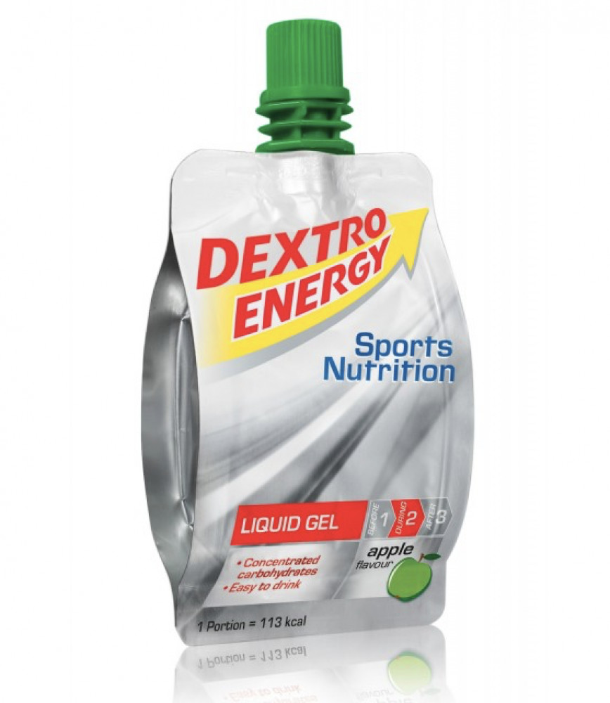 DEXTRO ENERGY ENERGY LIQUID GEL ŻEL ENERGETYCZNY 60 ML O SMAKU JABŁKOWYM