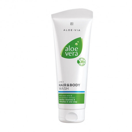 Health & Beauty LR Aloe Vera szampon do włosów i ciała 250 ml LR