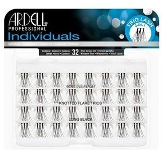 Ardell Individuals Trio Lash Long 3in1 kępki rzęs Long Black 96szt 66239-uniw
