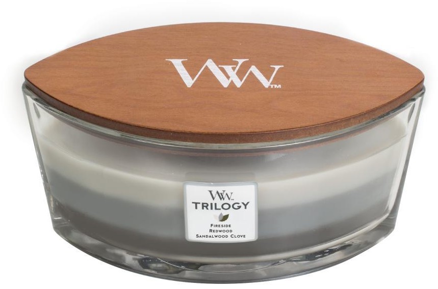 WoodWick HearthWick Trilogy Warm Woods 60h 76911