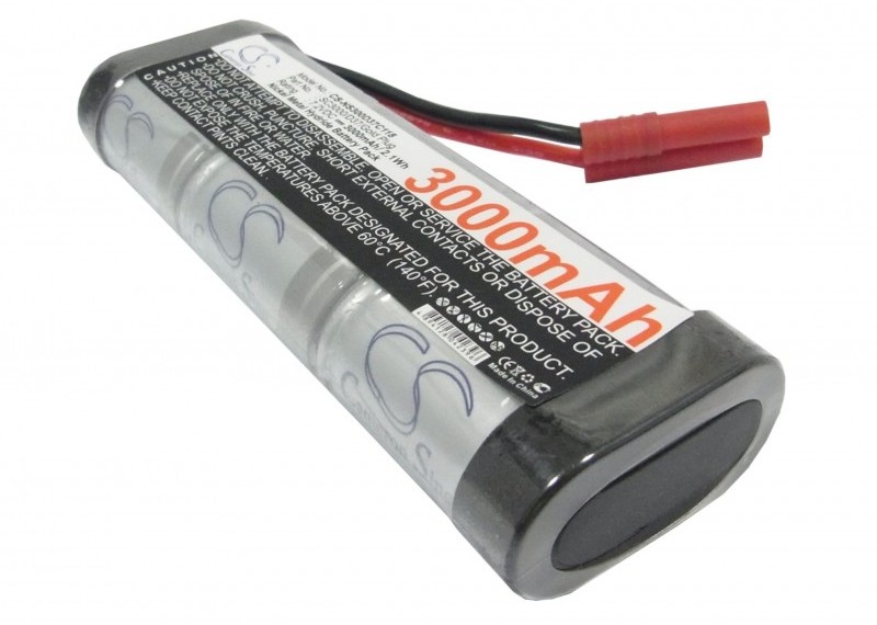 Cameron Sino 3600mAh 25.92Wh Ni-MH 7.2V 6S SC Gold Plug Cameron Sino)
