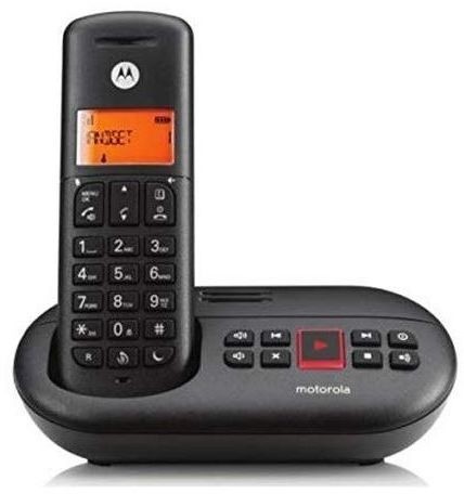 Motorola Telefon Bezprzewodowy Motorola F52000K51O1AES03 Czarny