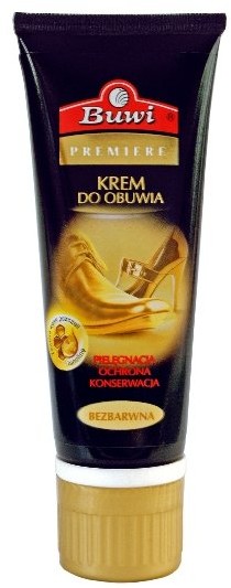 Inco-Veritas Krem do obuwia BUWI Premiere, bezbarwny, 75 ml