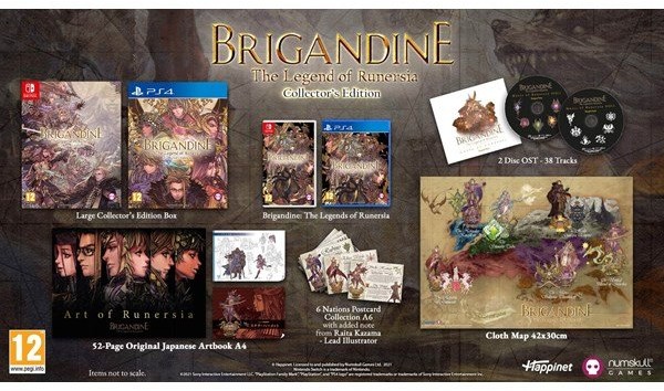 Brigandine: The Legend of Runersia Edycja Kolekcjonerska GRA PS4