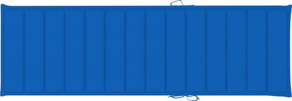 vidaXL Poduszka na leżak kobaltowa 200x60x4 cm tkanina 314213 314213