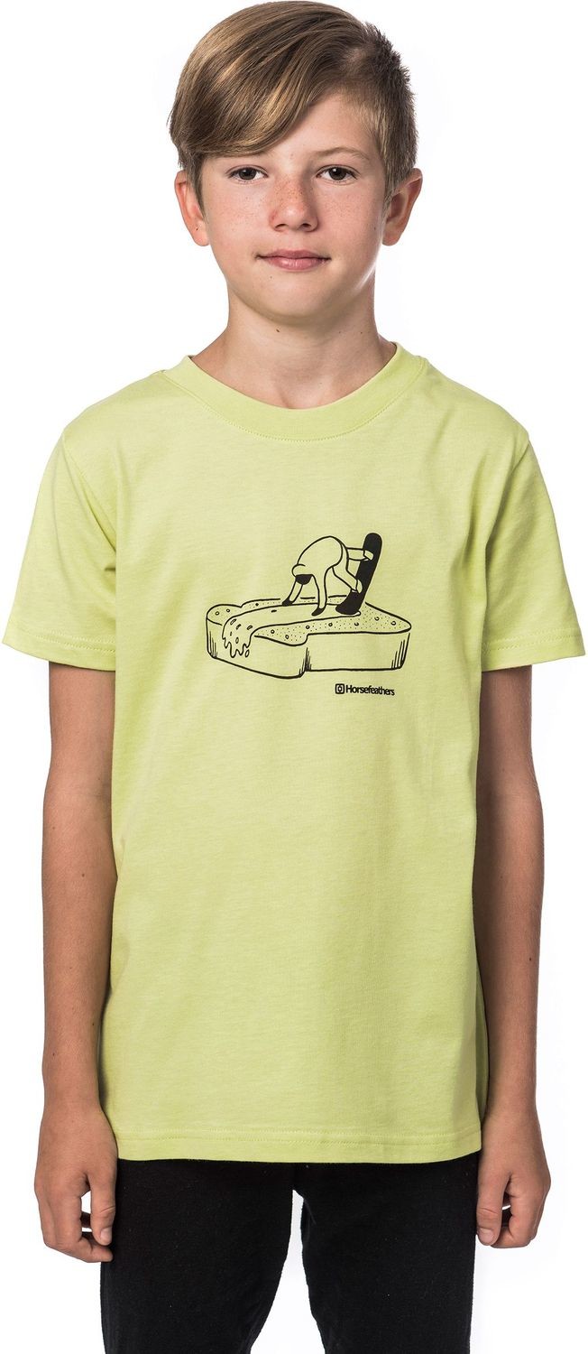 Horsefeathers t-shirt BUTTER YOUTH T-SHIRT lemon grass)