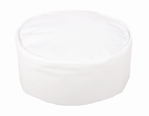 Whites Chefs Clothing Biały szefów Skull Cap Extra Large. Policotton dźwięku. A203-XL