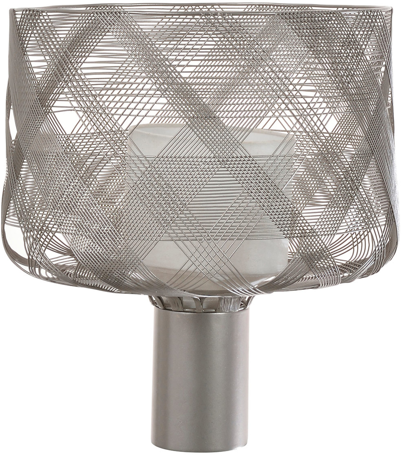 FORESTIER Forestier Antenna M lampa stołowa 29 cm szara