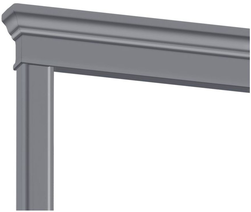 Classen Korona dekoracyjna do ościeżnicy regulowanej 80 Szara