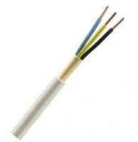 Waskönig-Walter Przewód waskoenig + Walter płaszcz PVC szary izolowany NYM-J 3 X 2,5 ring 50 m