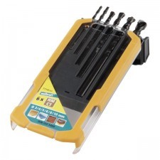 WOLFCRAFT Zestaw wierteł uniwersalnych 3 10 mm [6 szt.] 7114000 WF7114000