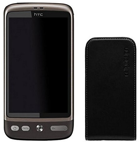 Celly Face157 skórzane etui do HTC Desire S czarne 8021735999454