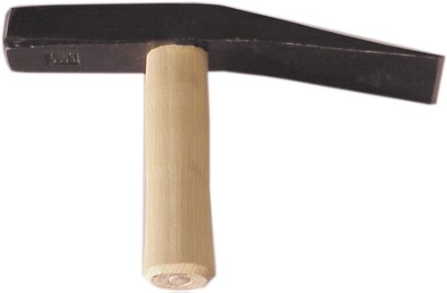 HAROMAC Haromac plaster młotek 1000 G, NORD niemiecki kształt, kute z trzonkiem z twardego drewna, 30175110
