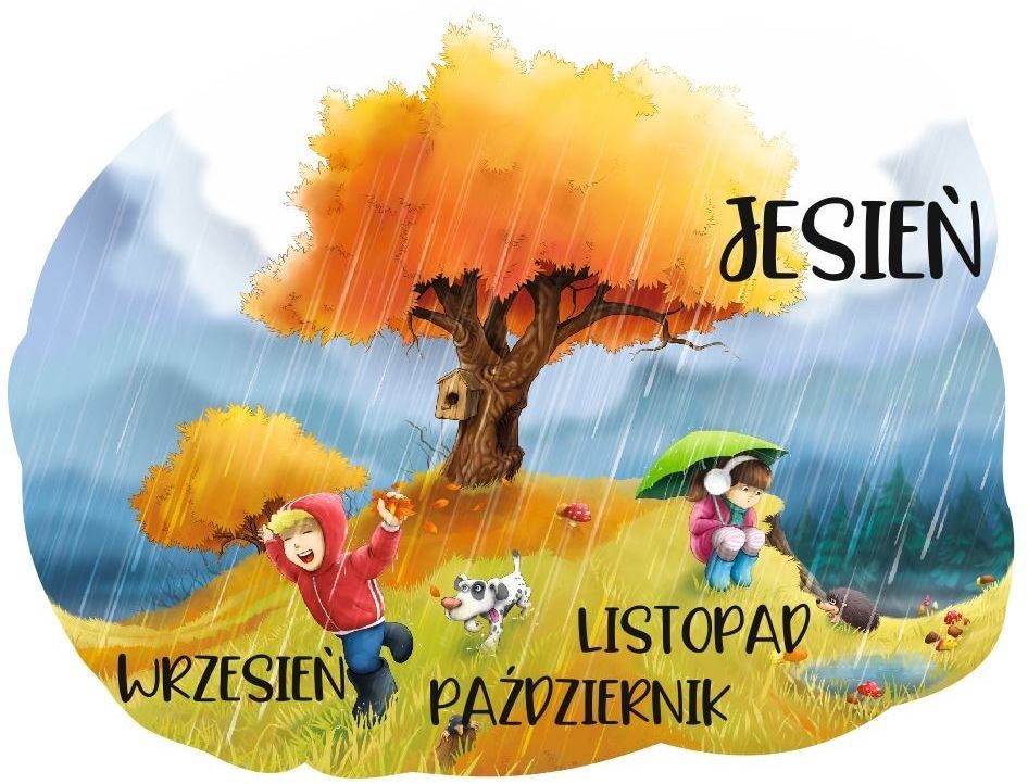 Jesień - 4 pory roku z opisem ZB045