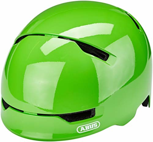 Abus SCRAPER 3.0 KID kask rowerowy, uniseks, Shiny Green, M