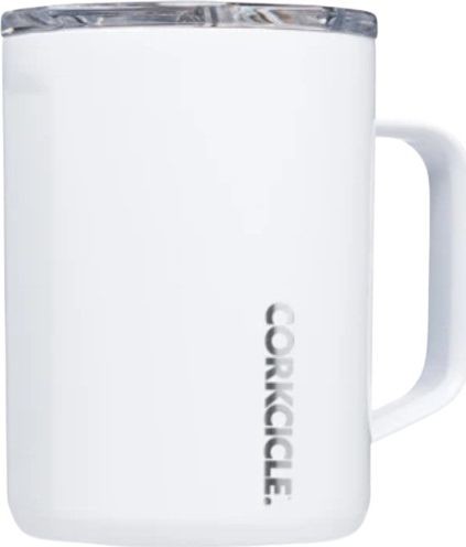 Corkcicle Corkcicle kubek termos Classic 475 ml stal nierdzewna biały twm_976816