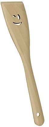 Metaltex łopatka kuchenna Smiley 30 cm, drewno, brązowa, 28 x 1 x 1 cm (570306010)