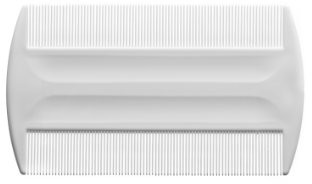 Eurostil Euro styl wszy grzebień Zinken pchlim grzebień rolnych grzebień Biały z tworzywa sztucznego 443