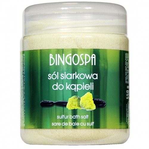 Sól siarkowa 550g Bingospa
