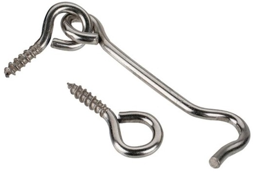 Haczyk niklowany 60/4