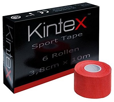 Kintex Plaster kintex 6 rolki Sport Tape 3,8 cm X 10 m Sport Tape nieelastyczna bandaż Sport 40900