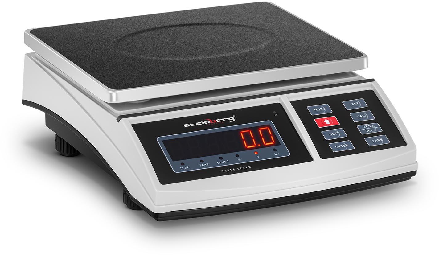 Steinberg Waga pocztowa - 15 kg / 0,5 g - ekran LED 10030496 SBS-TW-15 10030496 SBS-TW-15