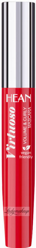 HEAN VIRTUOSO - VOLUME & CURLY MASCARA - Pogrubiająco-podkręcający tusz do rzęs - 10 ml - BLACK