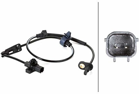 HELLA 6PT 010 376-211 czujnik, temperatura spalin - 2- biegunowy - przykręcany - Przewodu: 820[mm] - z rurową osłoną termiczną 6PT 010 376-211