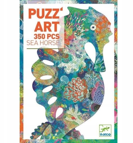 Djeco puzzle art konik morski 350 el. 7+ 7653
