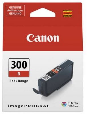 Canon Tusz Oryginalny PFI-300R Czerwony