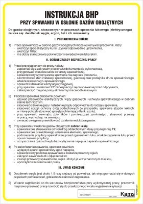 IAC22 Instrukcja BHP przy spawaniu w osłonie gazów obojętnych