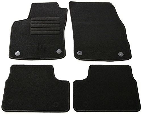 AD Tuning GmbH & Co. KG Welur dopasowanie dywaniki zestaw, w kolorze czarnym HG11910