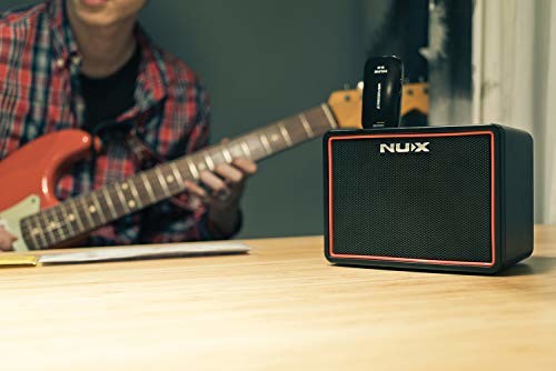 Nux Przenośny wzmacniacz gitarowy Mighty Lite | Pętelki bębnowe, efekty, Bluetooth, zasilanie bateryjne lub sieciowe 173.325UK