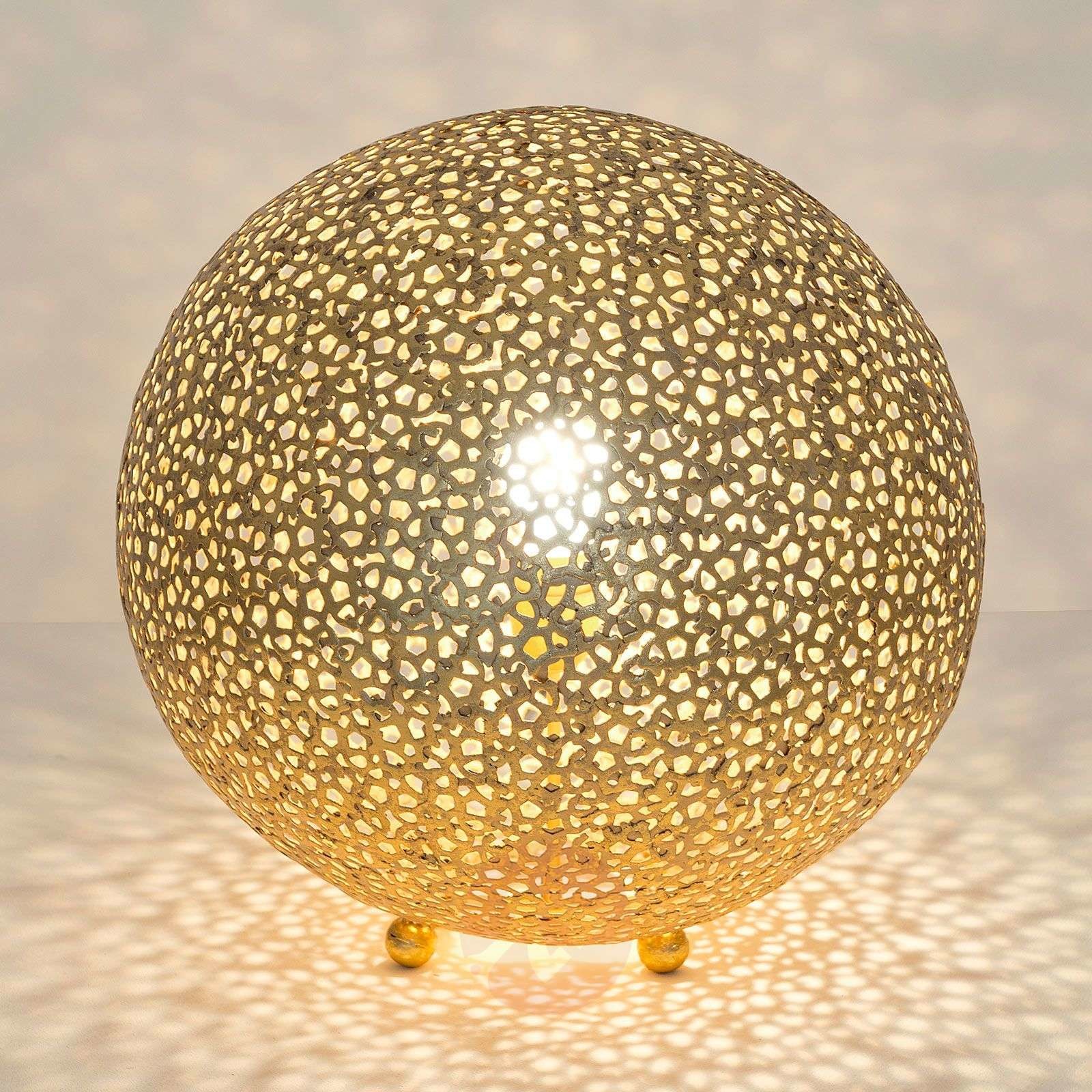 J. Holländer Tischleuchte Lily Grande, 43 cm, gold
