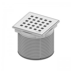 Tece 3660007 TECEdrainpoint S ramka rusztu ze stali nierdzewnej łącznie z rusztem ozdobnym 