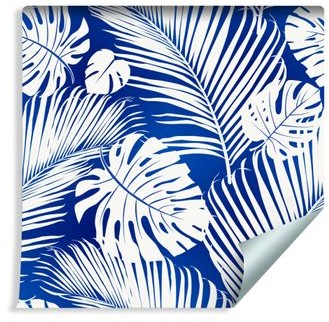 Muralo Tapeta Liście Monstera i Palmy 1146159461 T_F_10mx53_W_1146159461_S