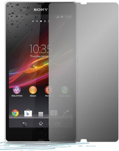 Slabo folia prywatyzująca Ochronna folia ochronna na wyświetlacz Sony Xperia Z ochrona przed wzrokiem 