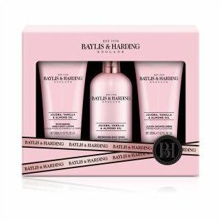 Baylis & Harding Jojoba Vanilla & Almond Oil zestaw