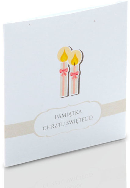 Obwoluta TS Pamiątka Chrztu Świętego (na płytę CD/DVD)