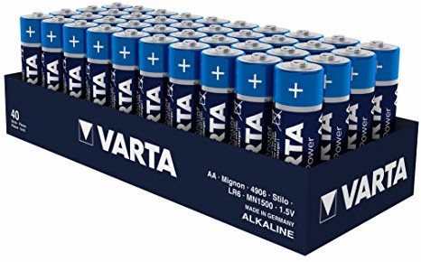 Varta Longlife baterie AA Mignon opakowanie 40 sztuk w opakowaniu 4906124354