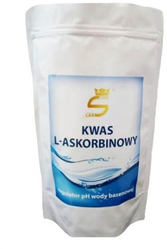 Stanlab Kwas L-askorbinowy witamina C do basenu Regulator pH wody basenowej 1000g