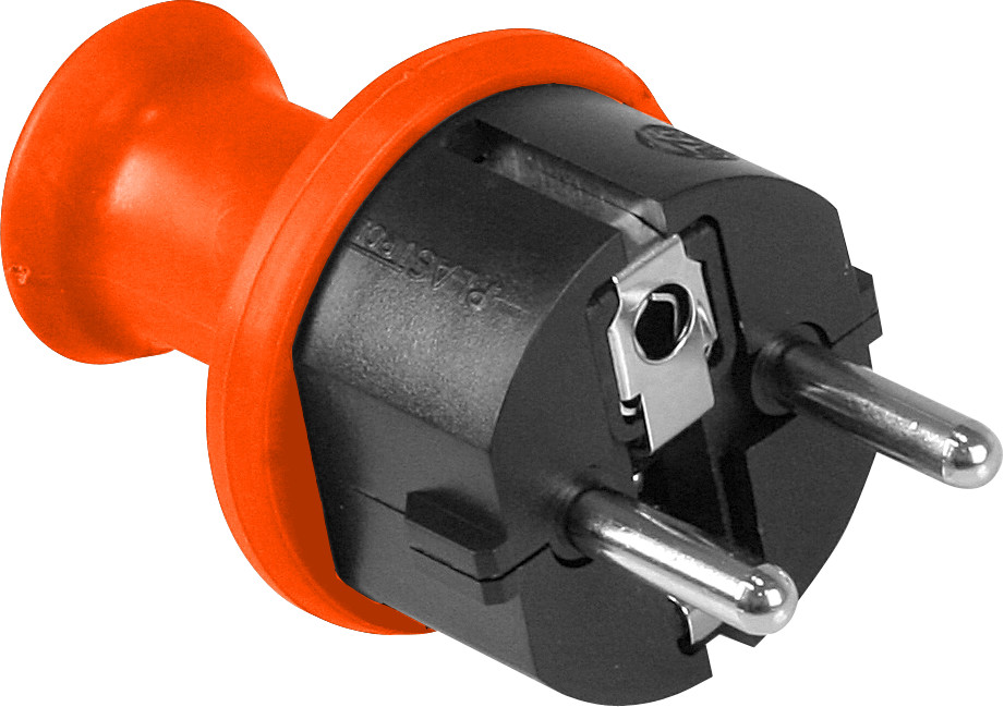 Opal Wtyczka prosta rozbieralna WT-40H 16A IP44 pomarańczowa WT-40H POMARAŃCZ