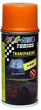 Dupli Color DUPLI-COLOR 674013 Tuning i uniwersalne Spray 150 ML, przezroczysty Pomarańczowy 674013