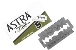 ASTRA Klasyczne żyletki do golenia Platinum 5 szt. 7702018007257