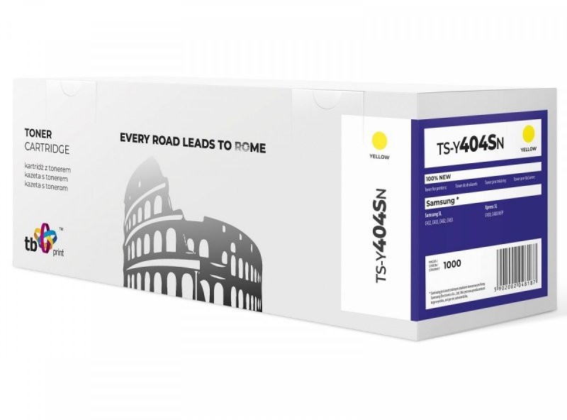 TB Print Toner do Samsung CLT-Y404S TS-Y404SN YE 100% nowy TS-Y404SN